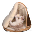tent style cat cave bed/luxury pet bed/cat cave